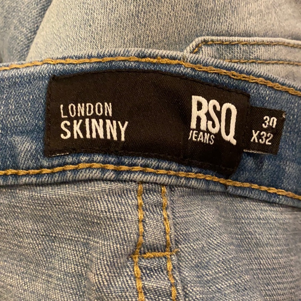 Men’s RSQ London Skinny blue jeans